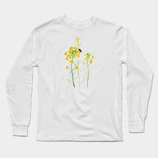 September 8th birthday flower Long Sleeve T-Shirt
